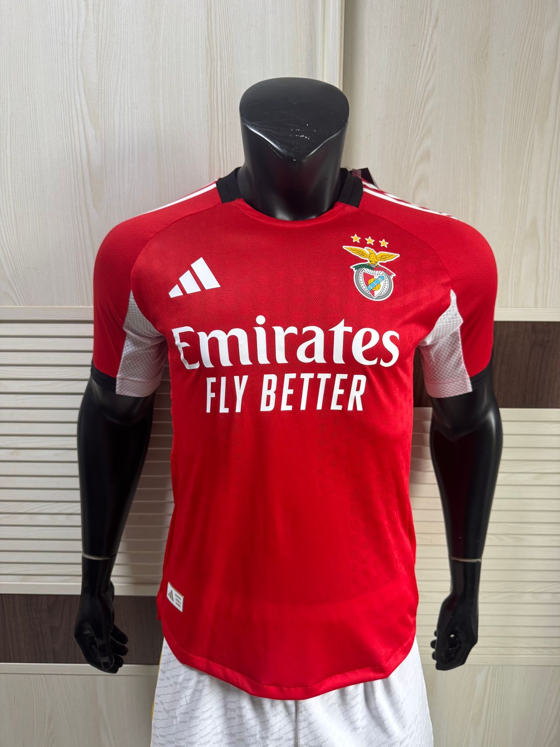 Camisa Benfica Home 2025-2026 Adidas Jogador