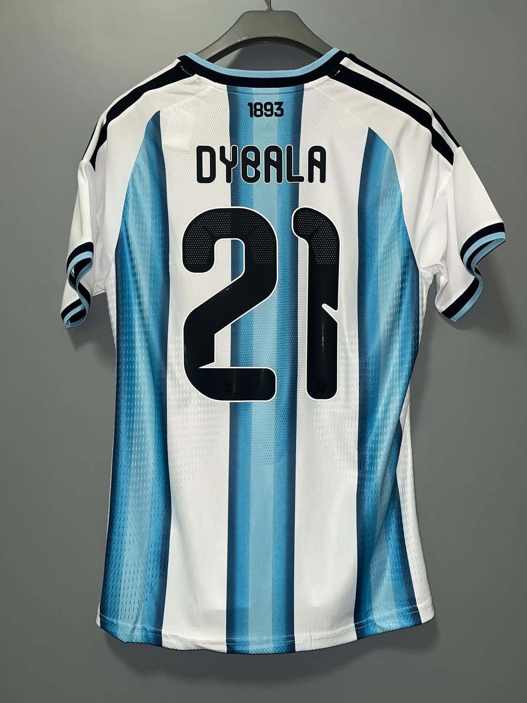 Camisa Argentina I Home 2025/2026 - Dybala 21  Versão Jogador