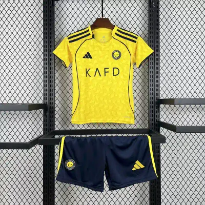 Kit Infantil Al-Nassr  2025/2026 Camisa + Short