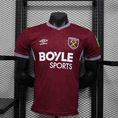 Camisa West Ham 2025-2026 Masculina Jogador Camisa West Ham 2025-2026 Masculina Jogador