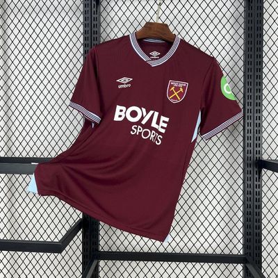 Camisa West Ham Home 2025/2026 Torcedor