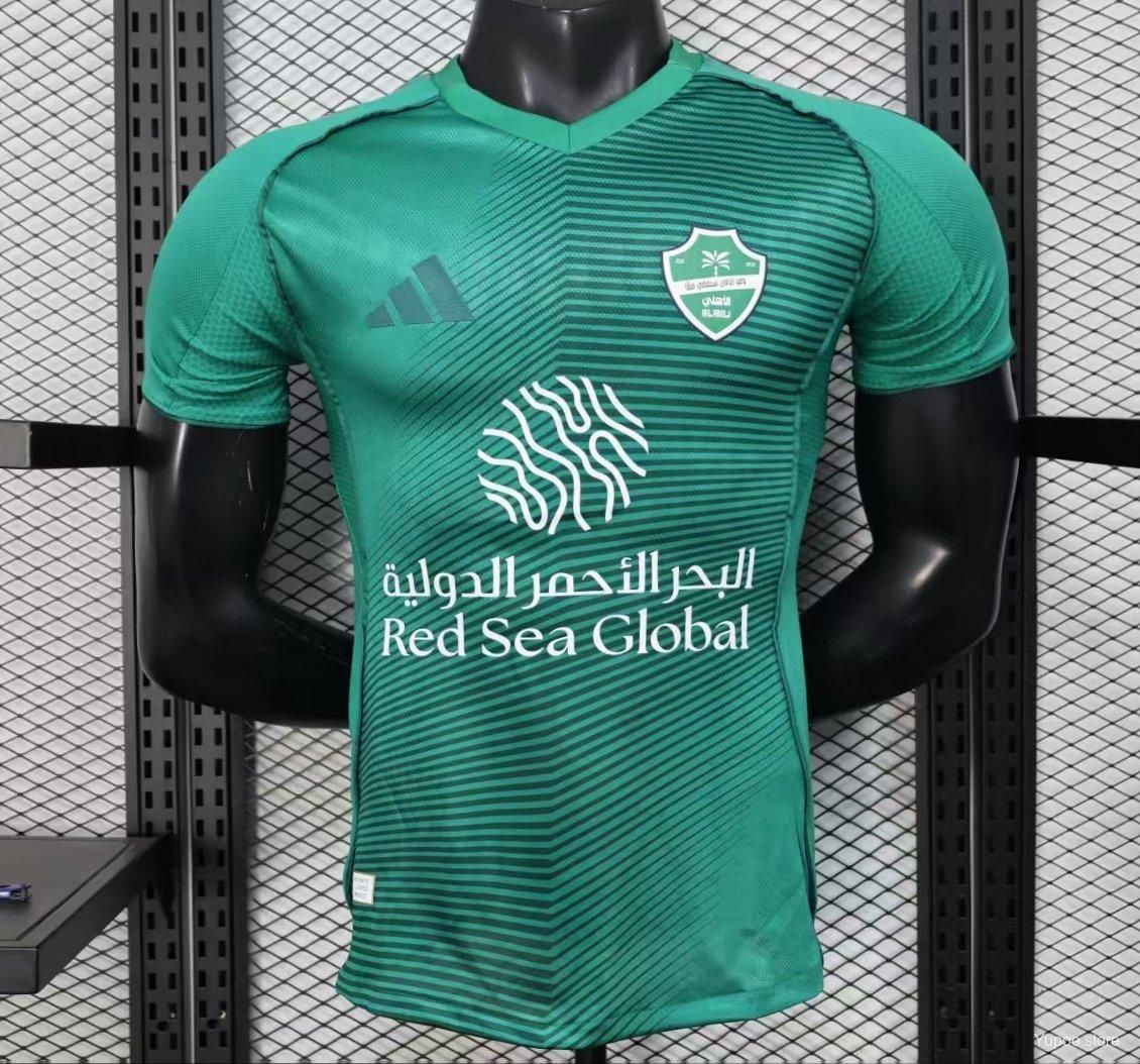 Camisa Al-Ahli Saudi 2025-2026 Masculina Jogador Camisa Al-Ahli Saudi 2025-2026 Masculina Jogador
