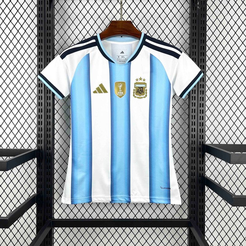 Camisa Seleção da Argentina Home 2025/26 Feminina Camisa Seleção da Argentina Home 2025/26 Feminina