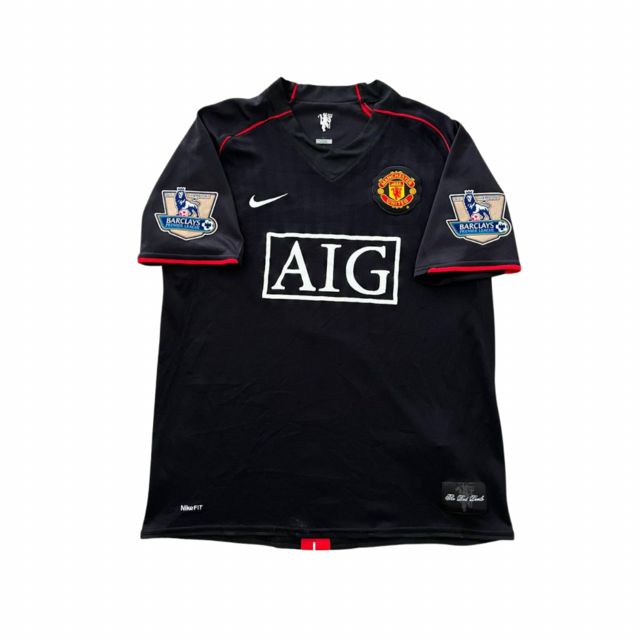 Camisa Manchester United Home 2007/08 Patch