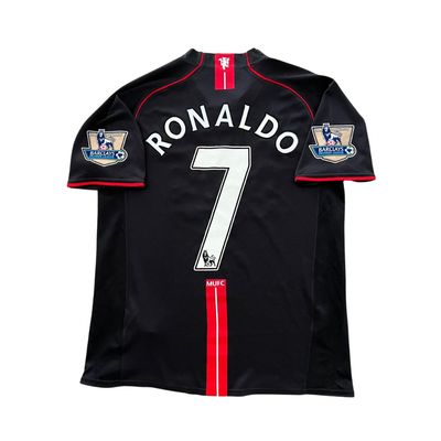 Camisa Manchester United Home 2007/08 Ronaldo Patch Camisa Manchester United Home 2007/08 Ronaldo Patch