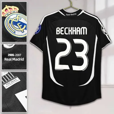 Camisa Retrô Real Madrid 2006-2007 Beckham Camisa Retrô Real Madrid 2006-2007 Beckham