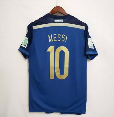 Camisa Seleção Argentina away Copa 2014 Messi Camisa Seleção Argentina away Copa 2014 Messi