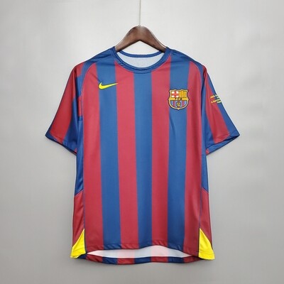 Camisa Barcelona Home 2005 - 2006 Camisa Barcelona Home 2005 - 2006