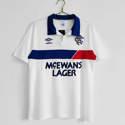 Camisa Retro Rangers Football Club Away 1986/87 Camisa Retro Rangers Football Club Away 1986/87