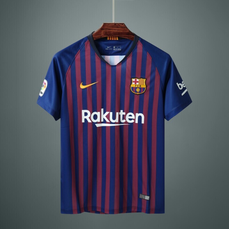 Camisa Nike Barcelona I 2018/19 Torcedor Pro Masculina Camisa Nike Barcelona I 2018/19 Torcedor Pro Masculina