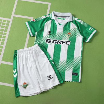 kit Camisa Real Betis infantil 2026-2027 home kit Camisa Real Betis infantil 2026-2027 home