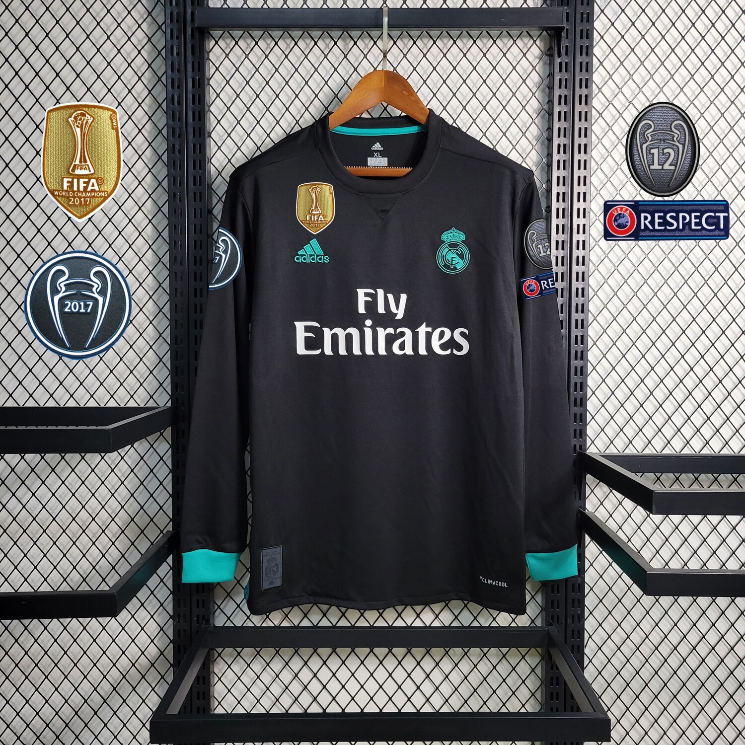 Camisa Real Madrid 2017/18 Retrô