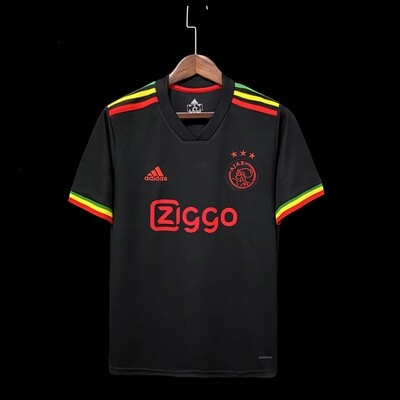 Camisa Ajax 2021 Away Bob Marley Camisa Ajax 2021 Away Bob Marley