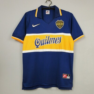 Camisa Boca Juniors Home - Retrô -1996/97 Camisa Boca Juniors Home - Retrô -1996/97