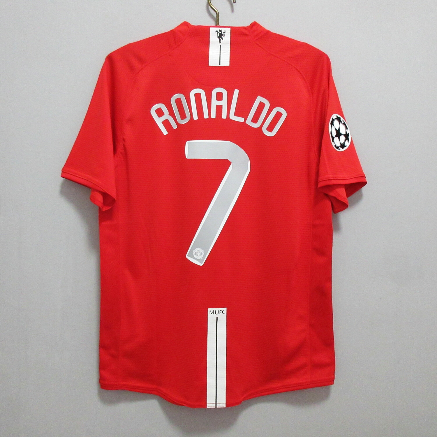 Camisa Manchester United 2007/09 Champions league Ronaldo Camisa Manchester United 2007/09 Champions league Ronaldo