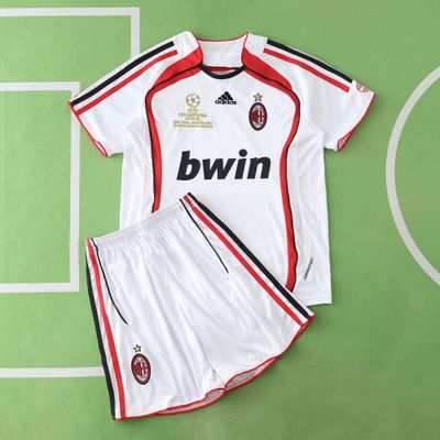 kit Camisa Infantil Milan 2006/2007 Retro kit Camisa Infantil Milan 2006/2007 Retro