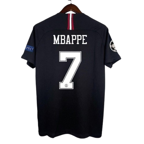 Camisa Paris Saint-Germain – Jordan Preta 18/19 MBAPPE 7 Camisa Paris Saint-Germain – Jordan Preta 18/19 MBAPPE 7