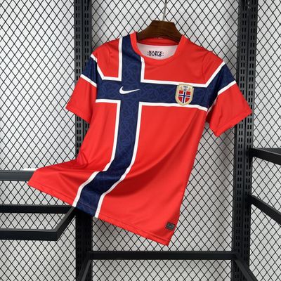 Camisa  Noruega 2026/27 Home Masculina Copa do Mundo