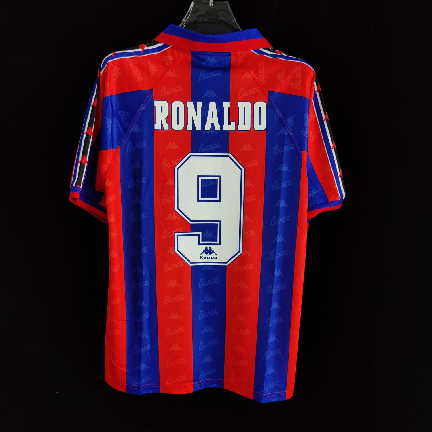 Camisa Barcelona 1995/96 Ronaldo Fenômeno Camisa Barcelona 1995/96 Ronaldo Fenômeno