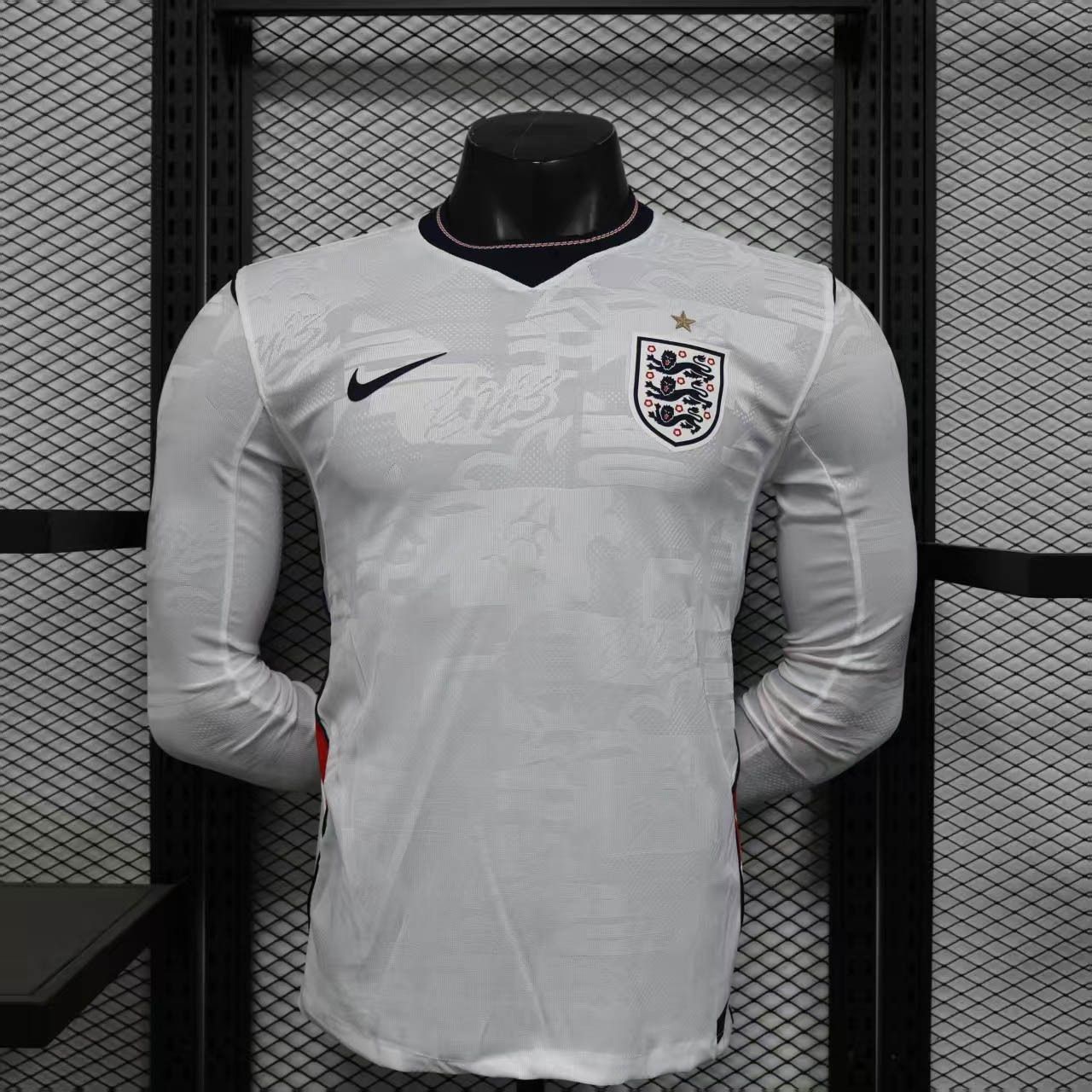 Camisa Seleção Inglaterra 2026 Home Manga Longa Jogador Camisa Seleção Inglaterra 2026 Home Manga Longa Jogador
