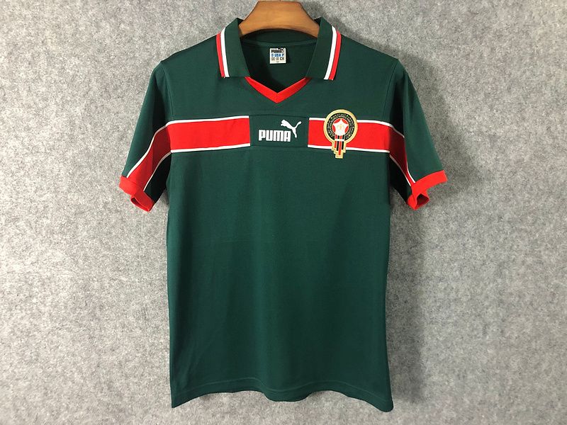 Camisa Marrocos 1998 Retrô Camisa Marrocos 1998 Retrô
