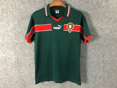 Camisa Marrocos 1998 Retrô Camisa Marrocos 1998 Retrô