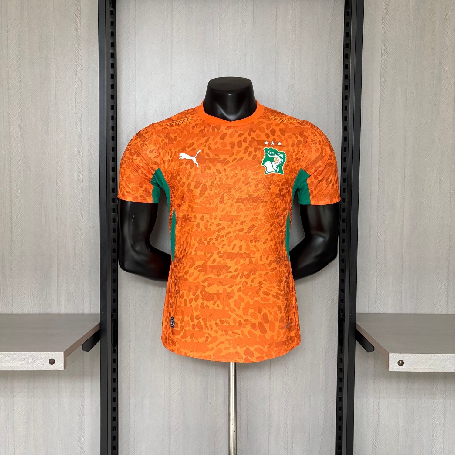Camisa Costa do Marfim 2026/2027 Versão Jogador Copa do Mundo Camisa Costa do Marfim 2026/2027 Versão Jogador Copa do Mundo