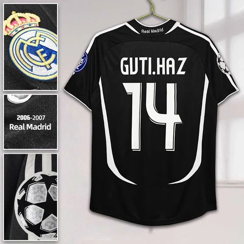 Camisa Retrô Real Madrid 2006-2007 Guti Haz Camisa Retrô Real Madrid 2006-2007 Guti Haz