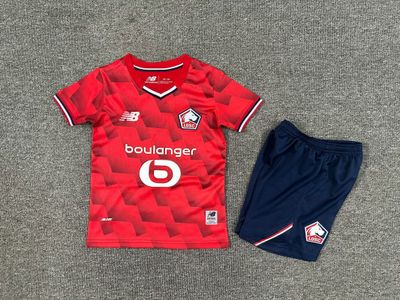 kit Camisa Infantil LOSC Lille 2025/26 Home