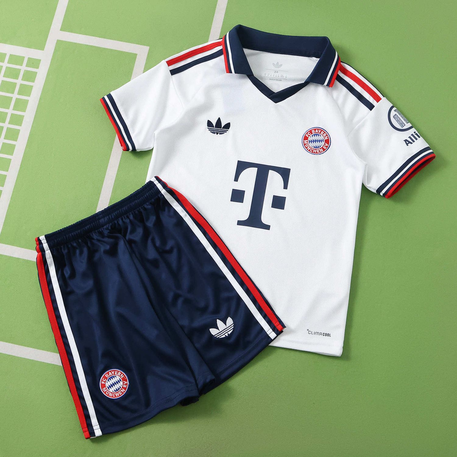 Kit Infantil Bayern de Munique 2026/2027 Camisa + Short Kit Infantil Bayern de Munique 2026/2027 Camisa + Short