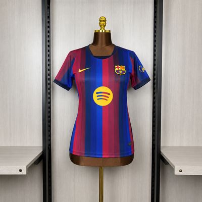 Camisa Barcelona Home 2026/2027 Nike Feminina Camisa Barcelona Home 2026/2027 Nike Feminina