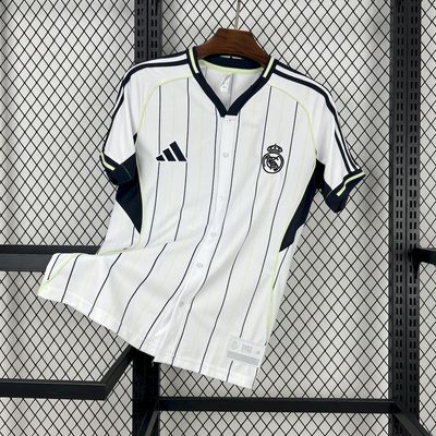 Camisa Real Madrid 2025/2026 Baseball Camisa Real Madrid 2025/2026 Baseball