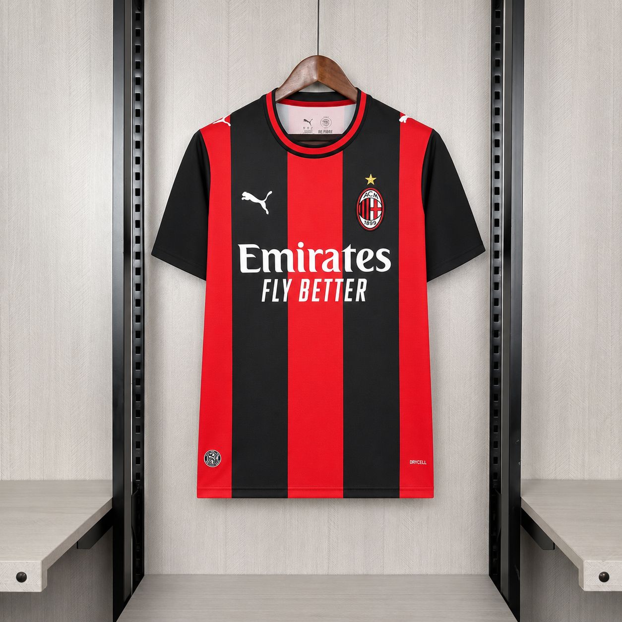 Camisa AC Milan Home 2026-2027 Masculina Camisa AC Milan Home 2026-2027 Masculina