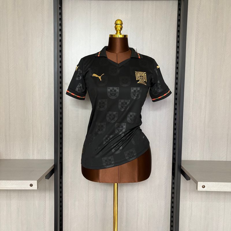 Camisa Seleção de Portugal Pantera Negra  2025/26  Feminina