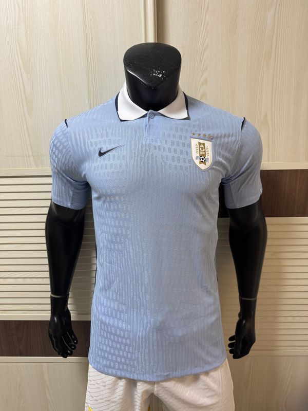 Camisa Seleção Uruguai Home  2026 Versão Jogador  Copa do Mundo