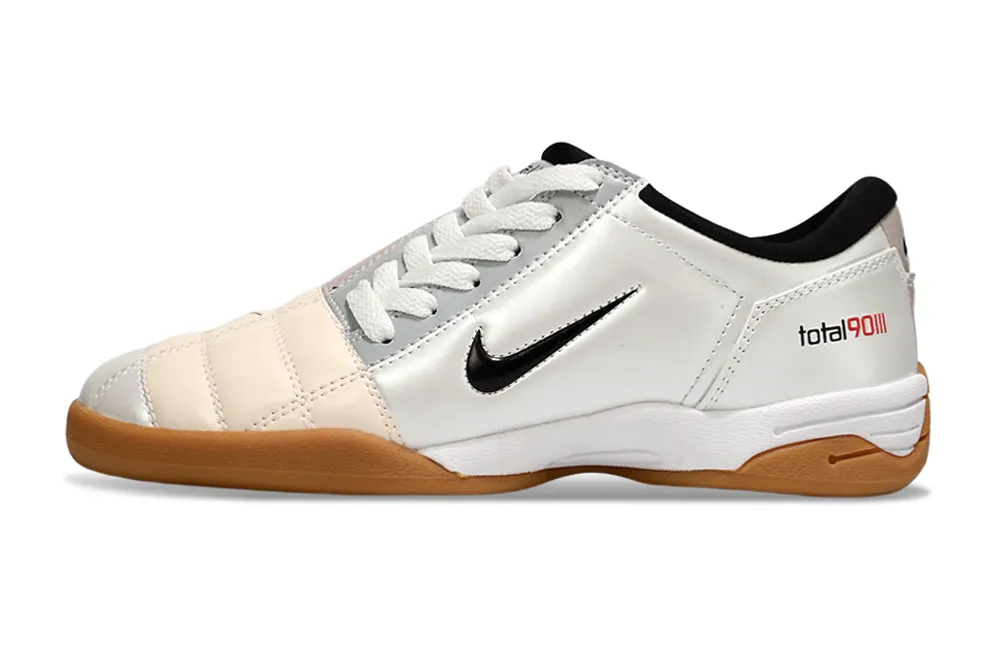 Chuteira Futsal Nike Total 90 III Branco - Preto Chuteira Futsal Nike Total 90 III Branco - Preto