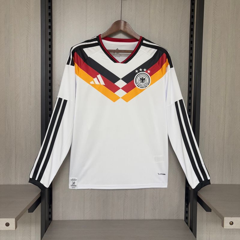 Camisa Seleção Alemanha Home 2026/2027 Manga Longa