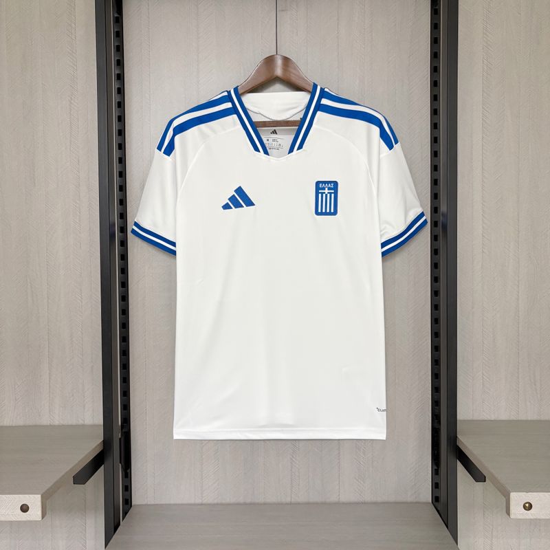 Camisa Grécia Home 2026-2027 Adidas Torcedor Copa do Mundo Camisa Grécia Home 2026-2027 Adidas Torcedor Copa do Mundo