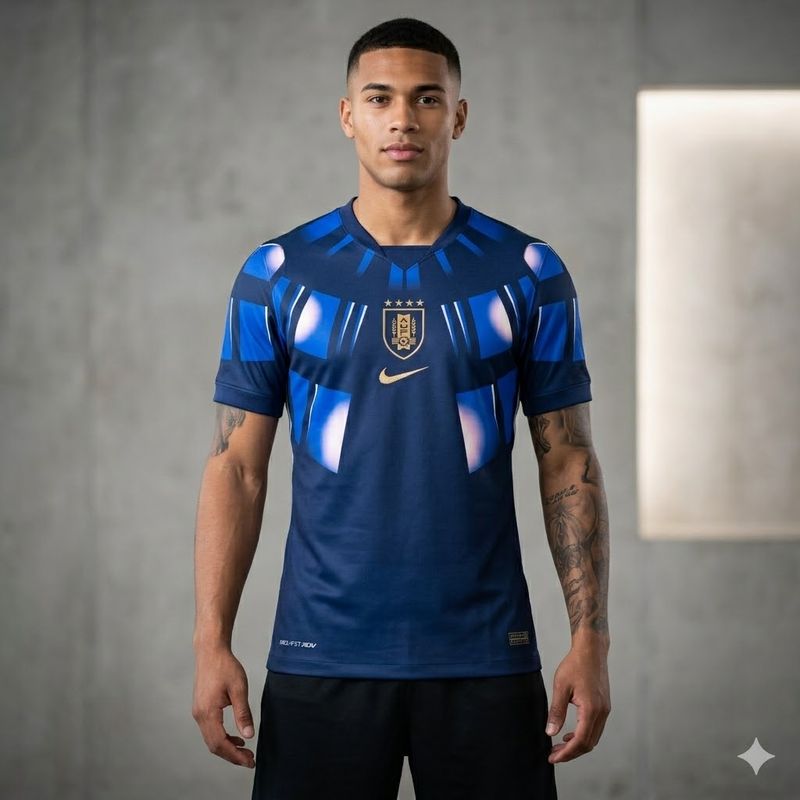 Camisa Seleção do Uruguai II 2026/27 Copa do Mundo Camisa Seleção do Uruguai II 2026/27 Copa do Mundo