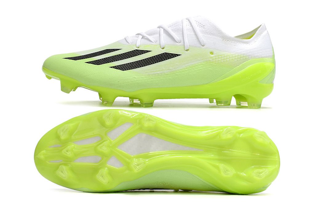 Chuteira Campo ADIDAS X CrazyFast.1 FG CrazyRush Verde - Branco Chuteira Campo ADIDAS X CrazyFast.1 FG CrazyRush Verde - Branco