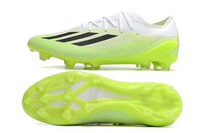 Chuteira Campo ADIDAS X CrazyFast.1 FG CrazyRush Verde - Branco