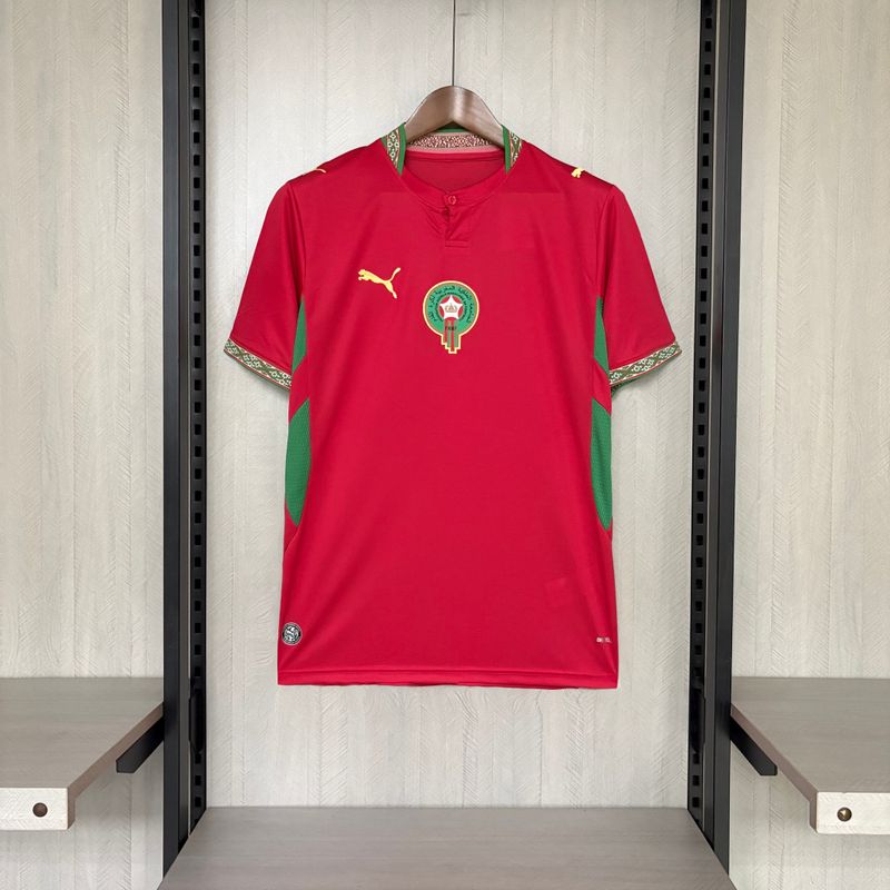 Camisa Seleção Marrocos Home 2026/27 Copa do Mundo Camisa Seleção Marrocos Home 2026/27 Copa do Mundo