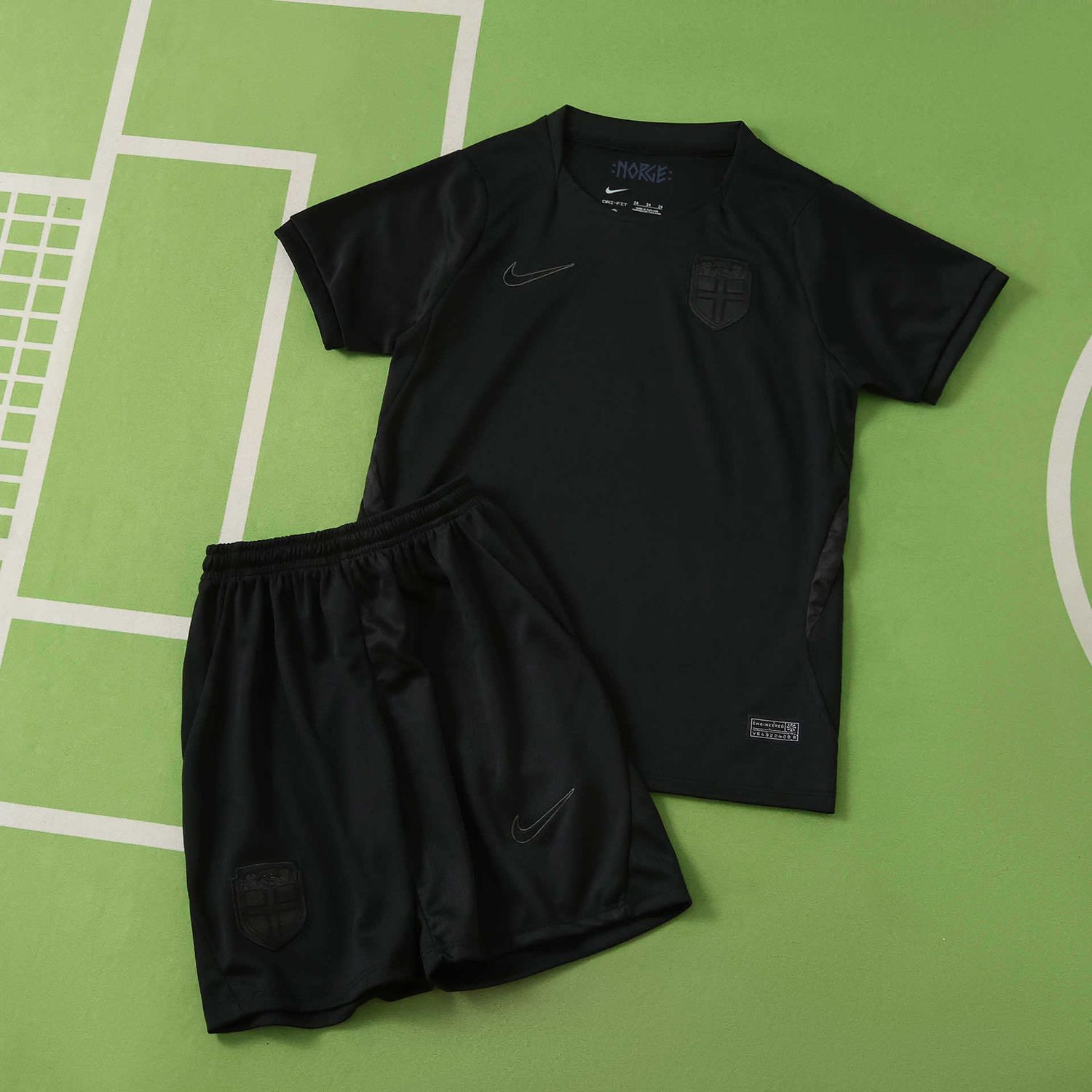 Kit Camisa  Infantil Noruega Away 2026 Copa do Mundo