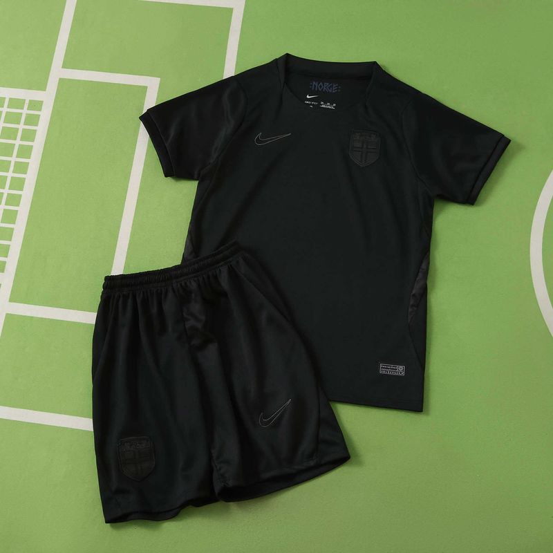 Kit Camisa  Infantil Noruega Away 2026 Copa do Mundo