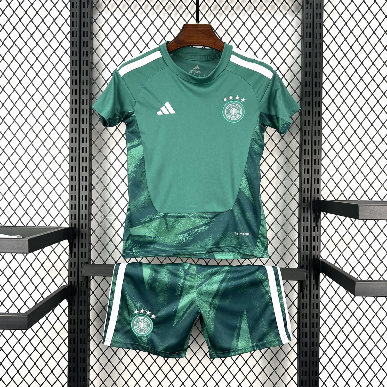 Kit Camisa  Infantil Seleção da Alemanha  2026 Goleiro Copa do Mundo