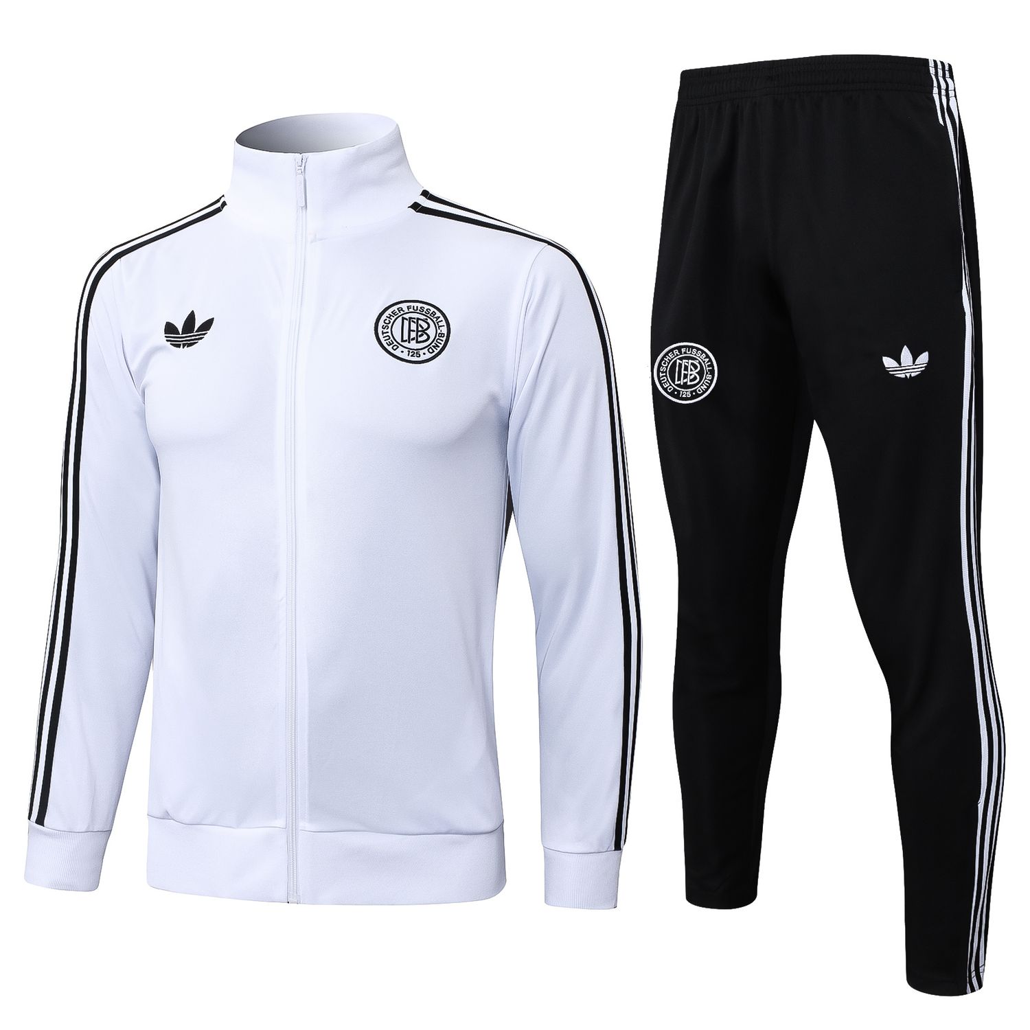 Conjunto Alemanha 2025 Blusão e Calça - Treino Masculino - com Zíper