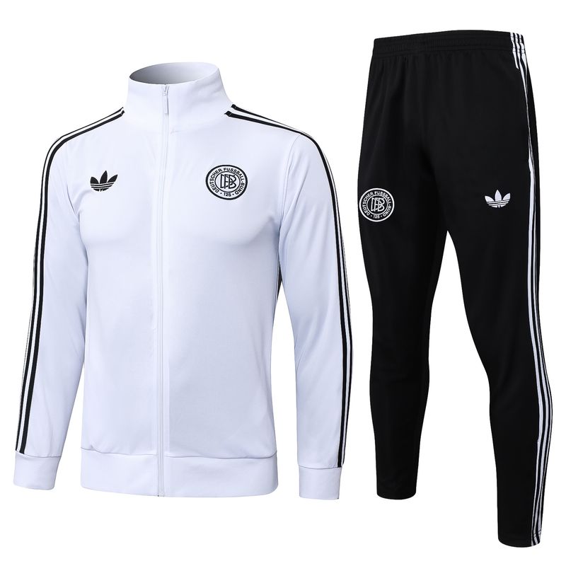 Conjunto Alemanha 2025 Blusão e Calça - Treino Masculino - com Zíper