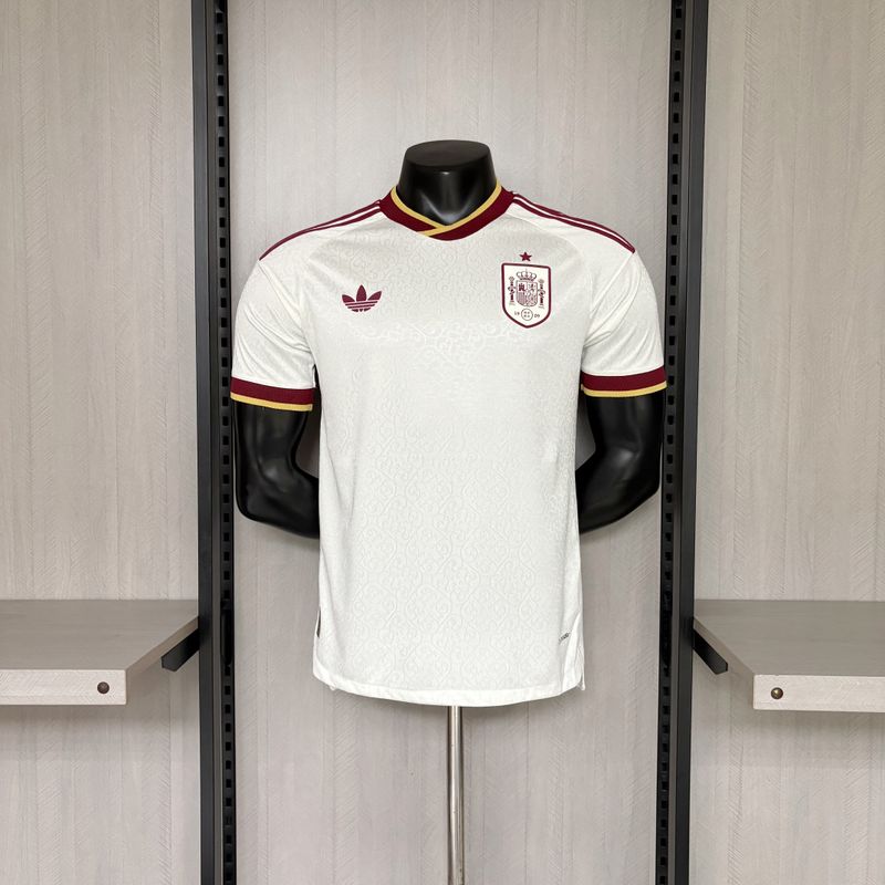 Camisa Espanha II 2026 Masculina - Versão Jogador Copa do Mundo