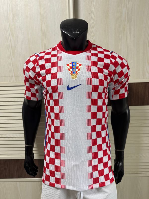 Camisa Seleção Croácia I Home 2026 Copa do Mundo Versão Jogador