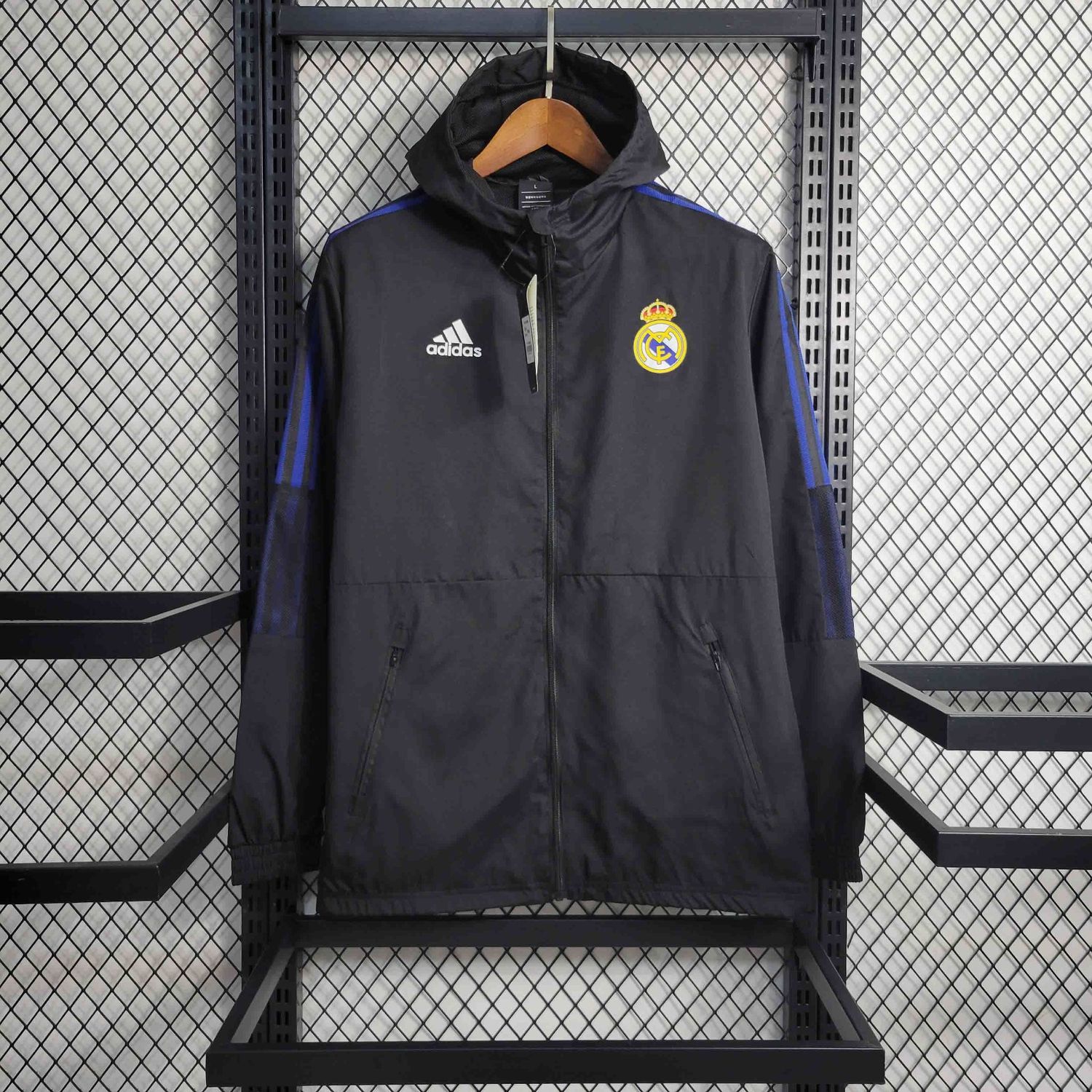 Casaco Blusão Corta vento Real Madrid Casaco Blusão Corta vento Real Madrid